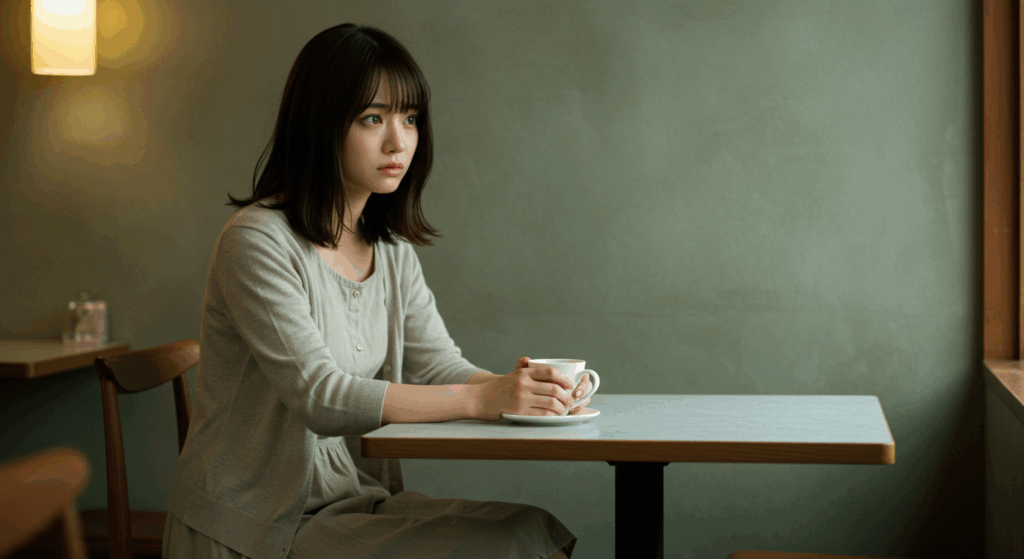 悩んでいる女性