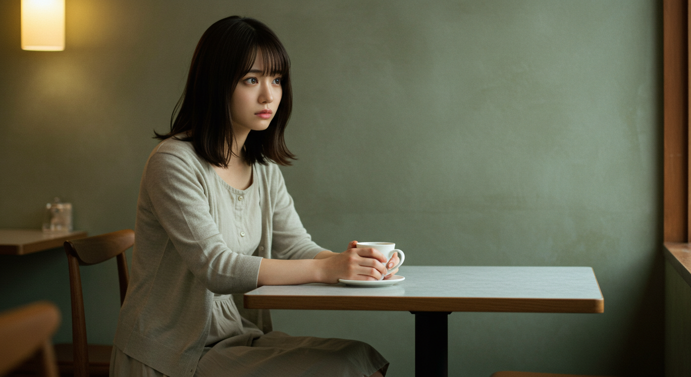 悩んでいる女性