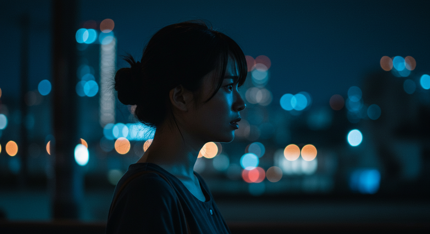 女性の横顔
