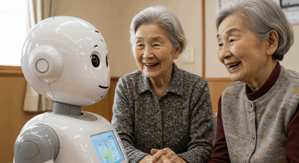 ロボットと高齢者