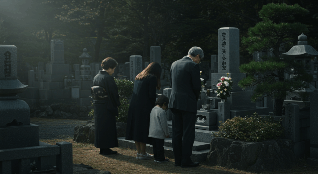 お墓参り
