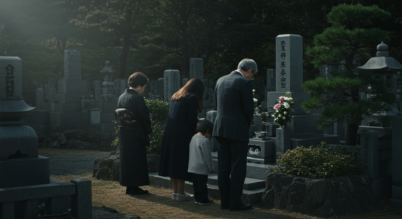 お墓参り