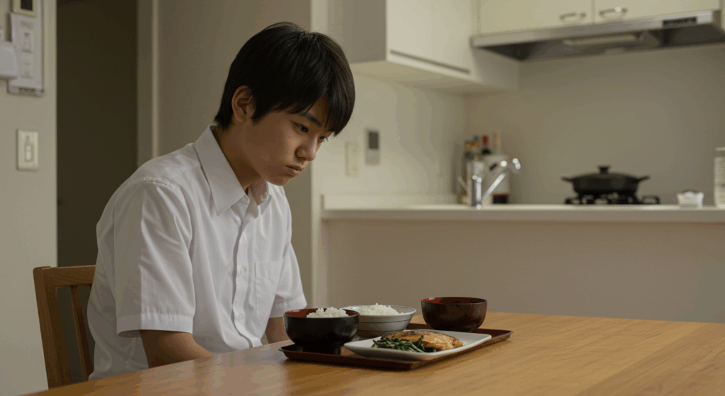 食欲がない学生
