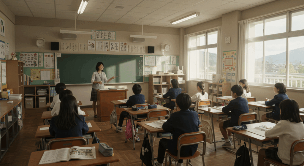 学校の教室の風景