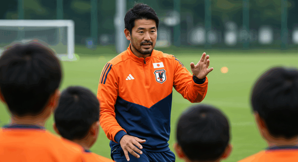 サッカーの指導者