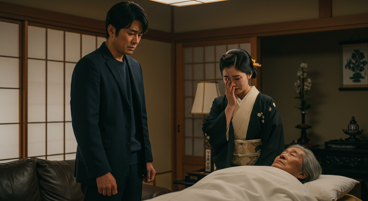 親を亡くした家族