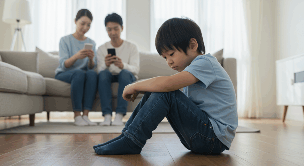 親から無視される子ども