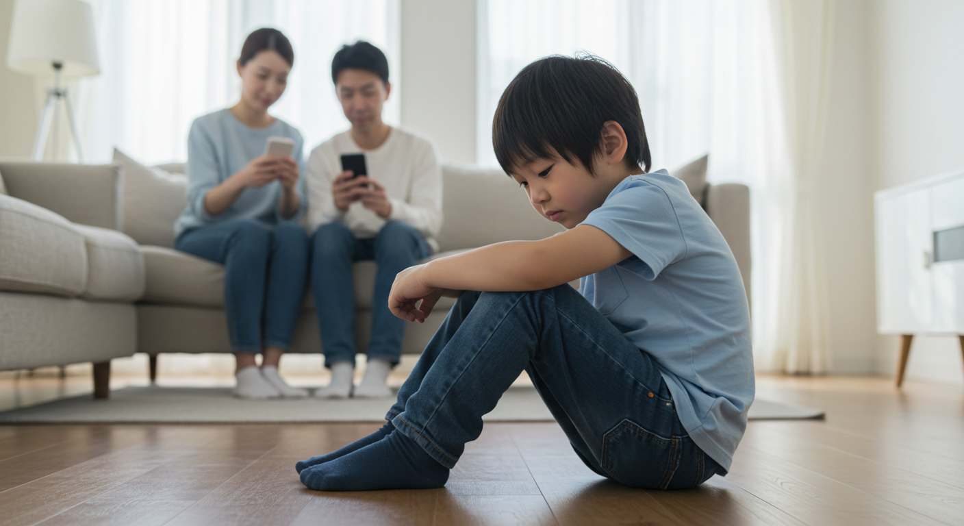 親から無視される子ども