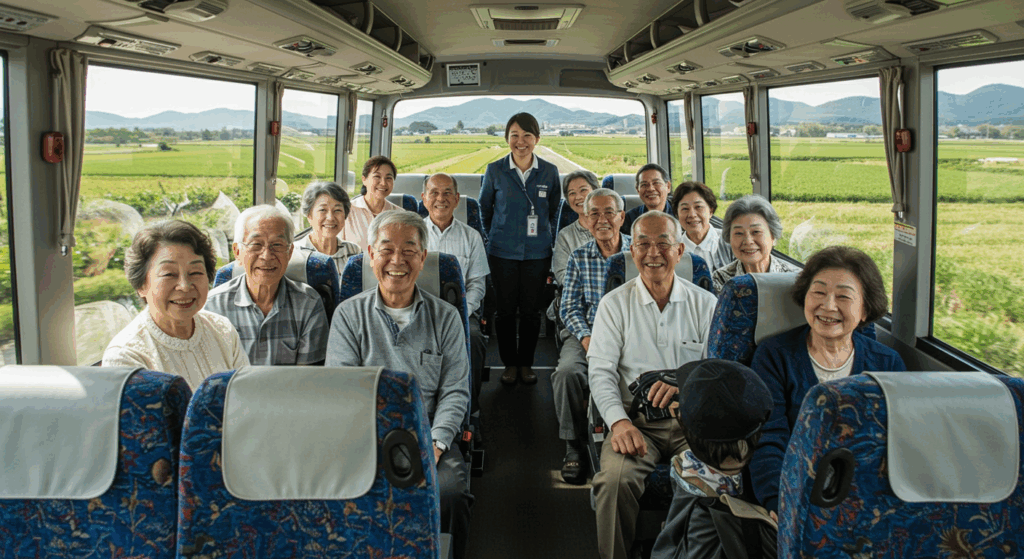 シニア婚活バスツアー