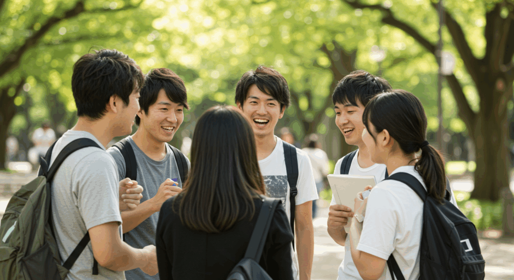 うわさ話をする人