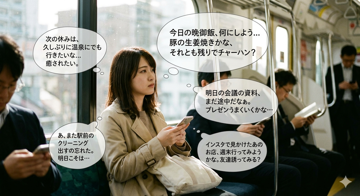 考えている人
