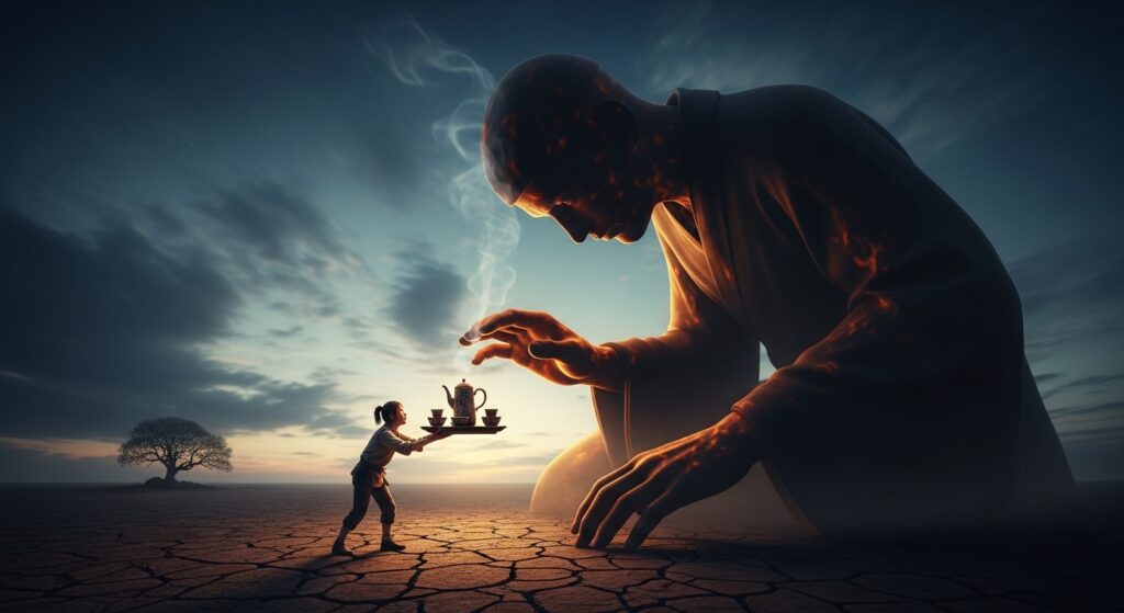 巨人に尽くす人