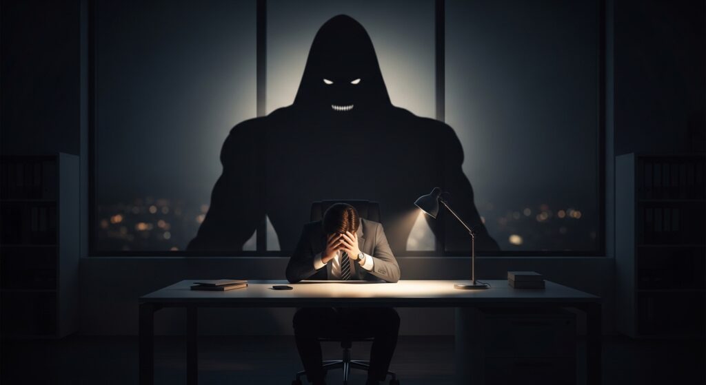 パワハラされている人