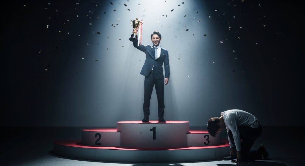 成功した人と失敗した人