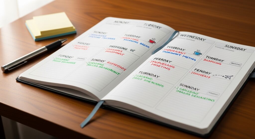 スケジュール帳