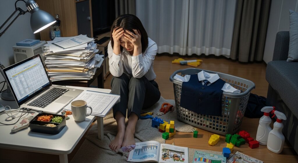 かたずけられない女性