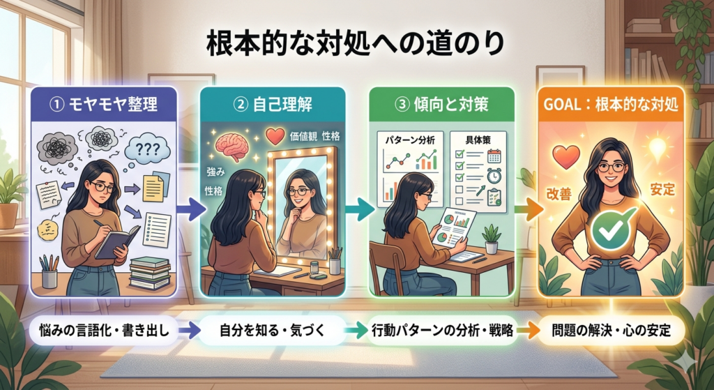 モヤモヤの対処法