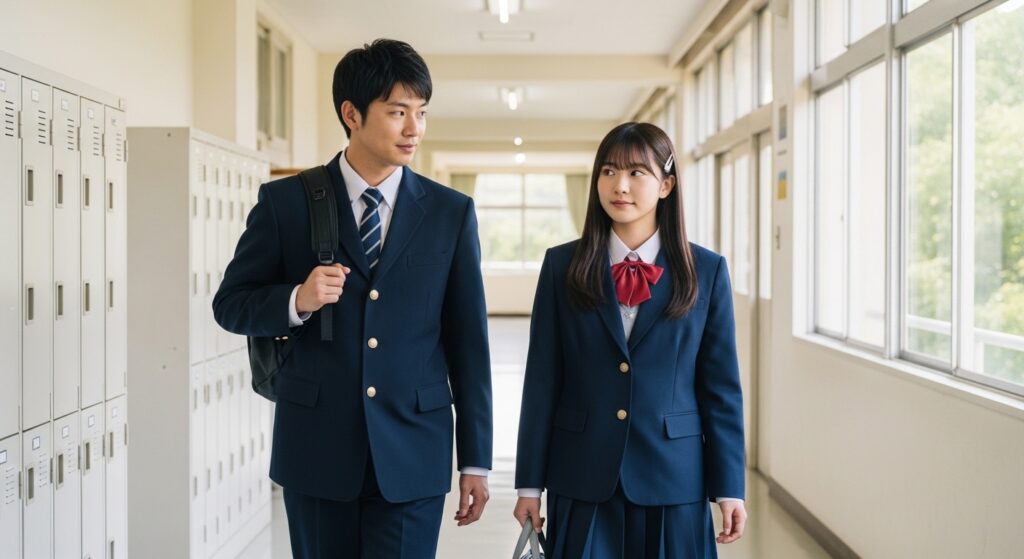 学生カップル