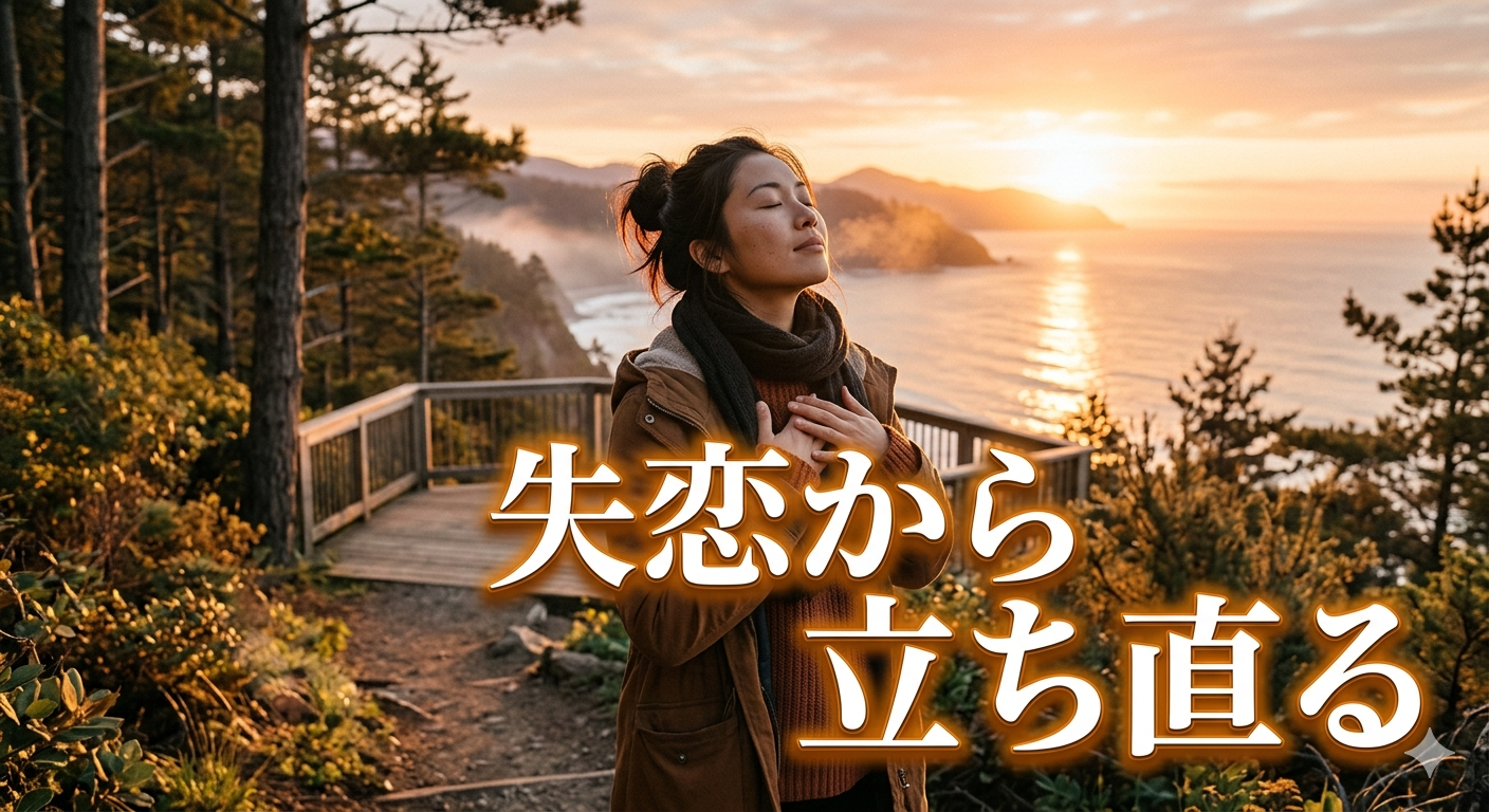 朝日をバックに前を向く人