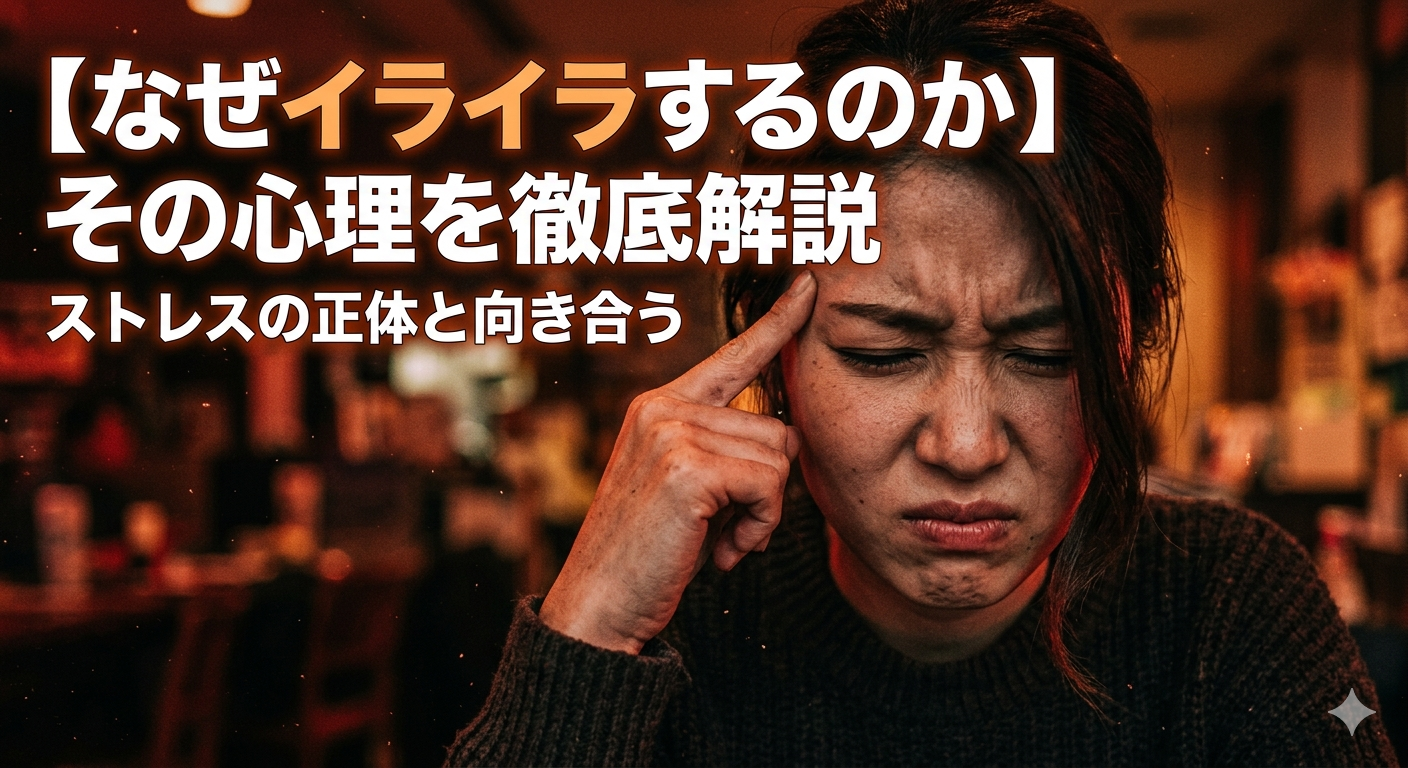 イライラする女性