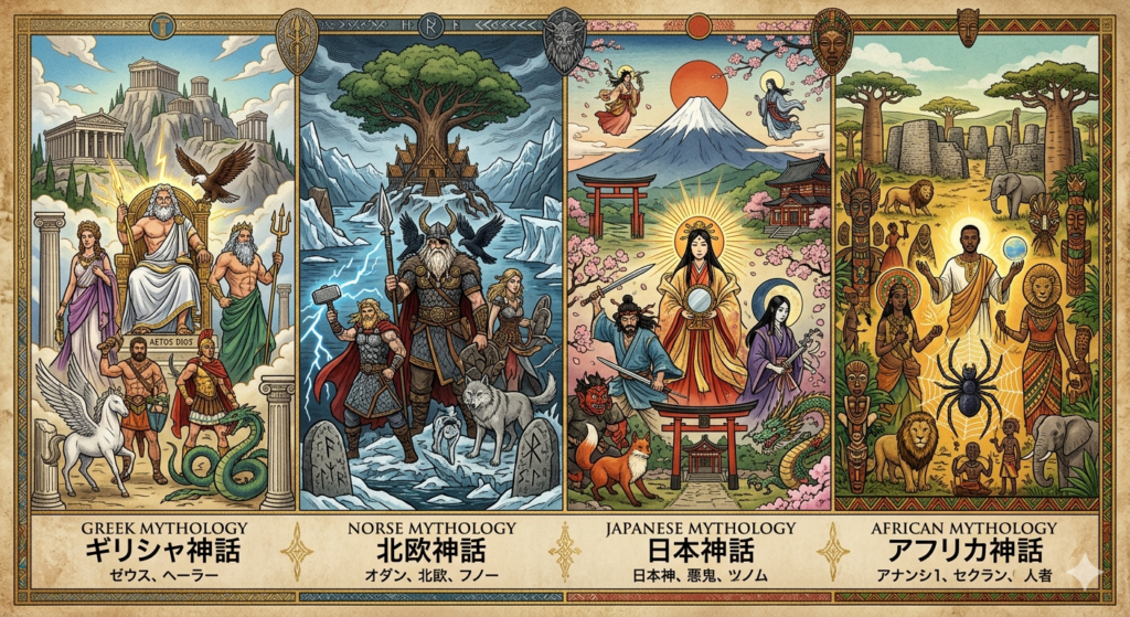 各国の神話
