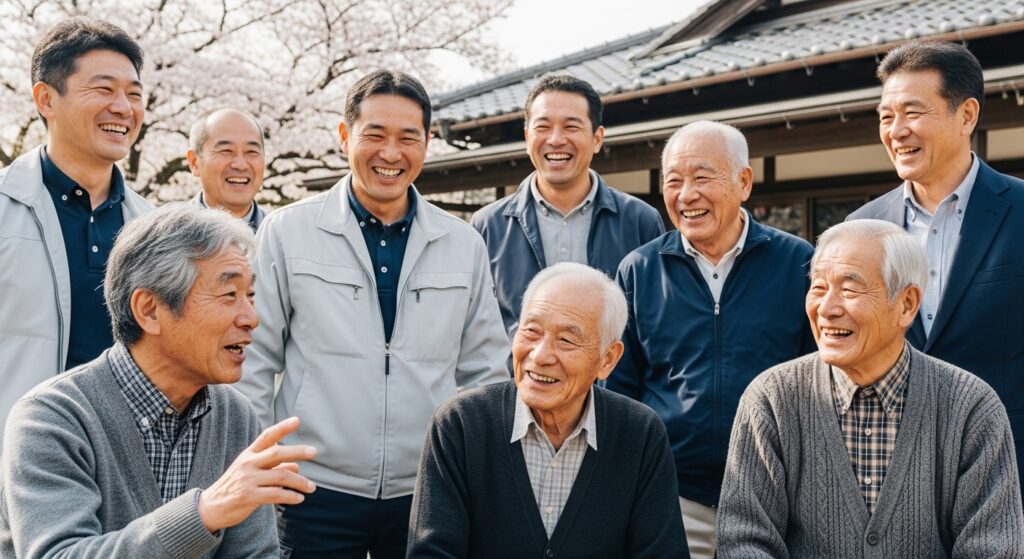 中高年男性グループ