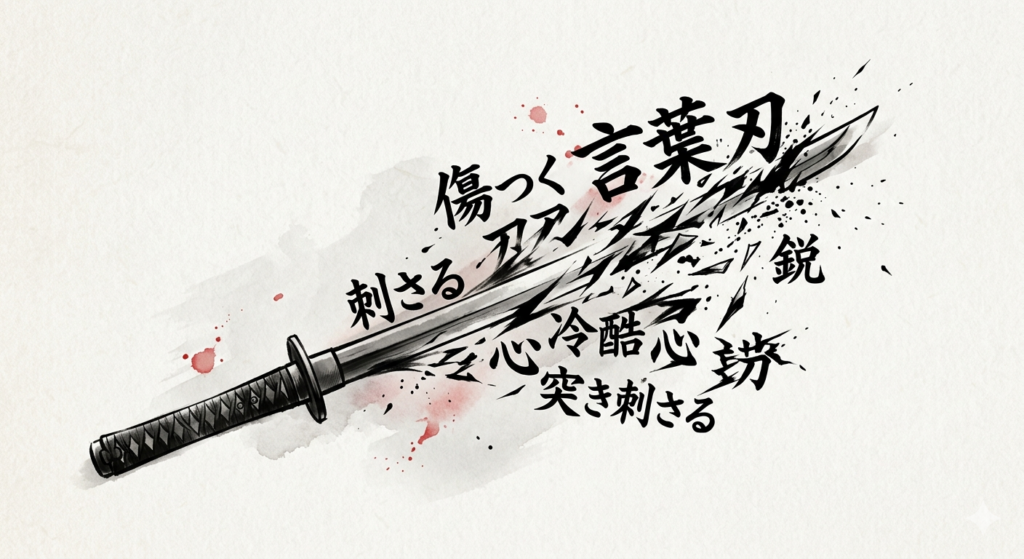 言葉の刃