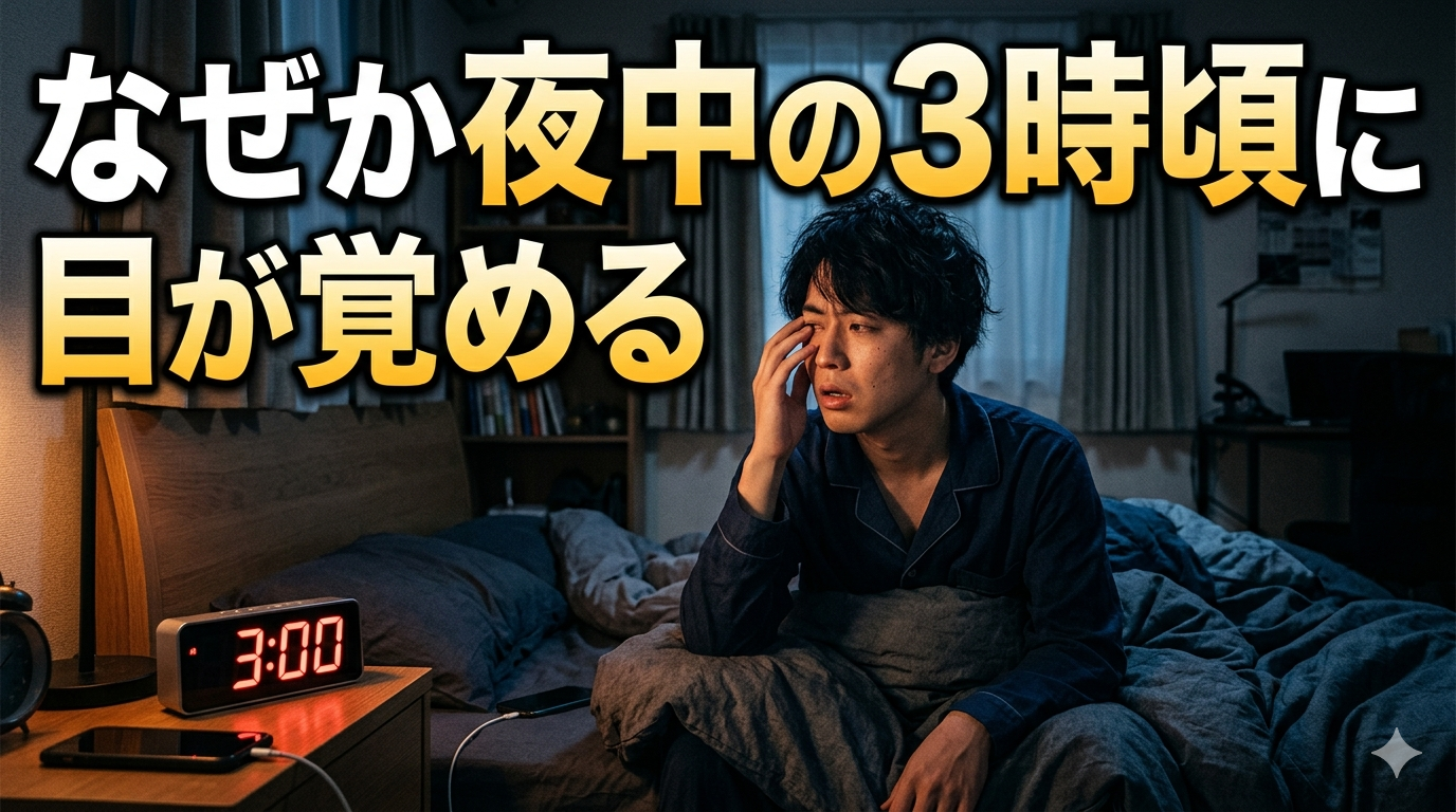 目が覚める人
