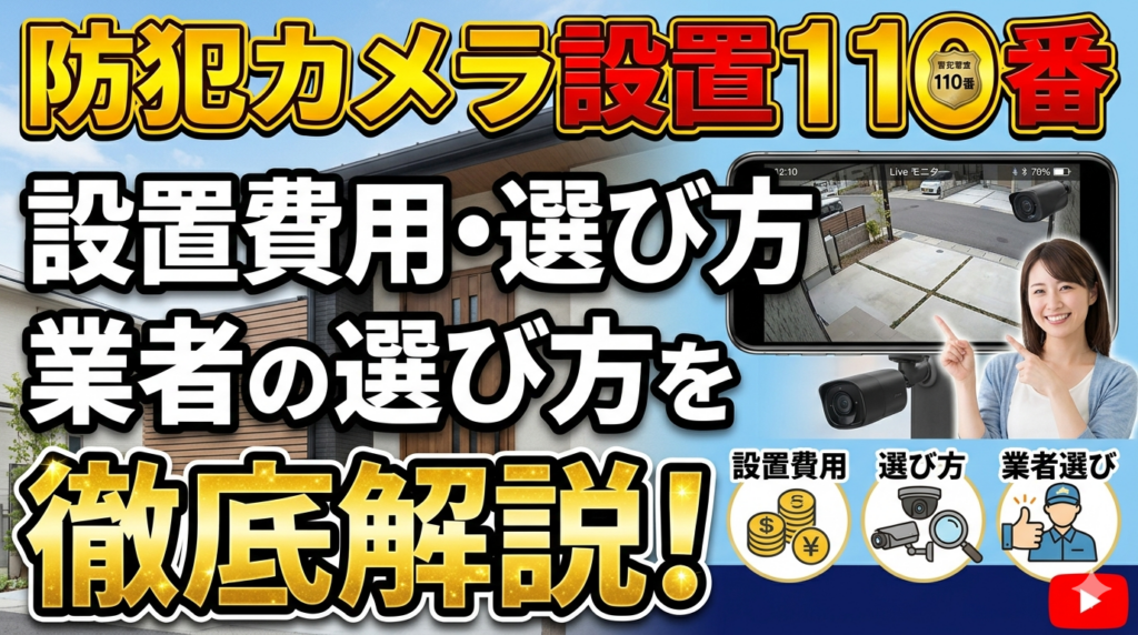 防犯カメラ