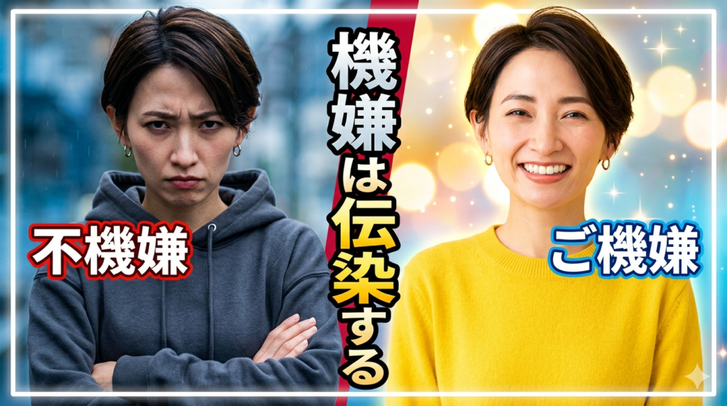 ご機嫌と不機嫌