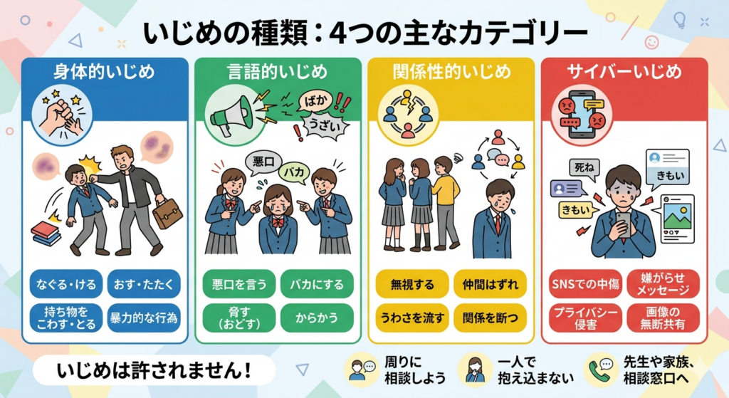 いじめの種類