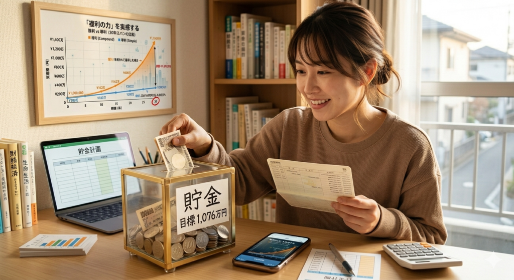 貯金する人