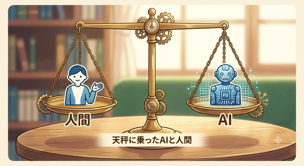 天秤・人間とAI