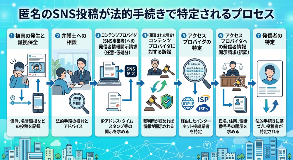 情報開示手続きの流れ