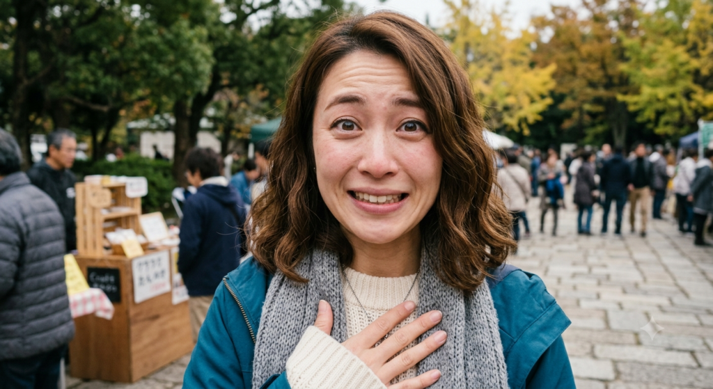 複雑な表情