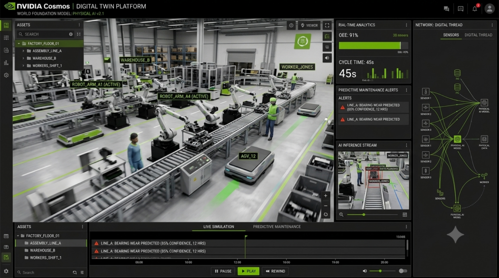 NVIDIAの工場