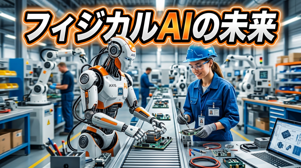 ロボットが働いている
