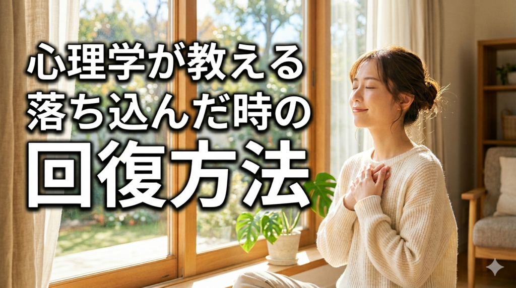 胸に手を当てる女性