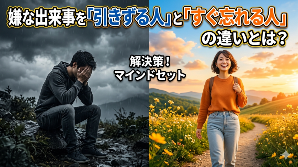 気持ちが良い人とうつうつとしている人