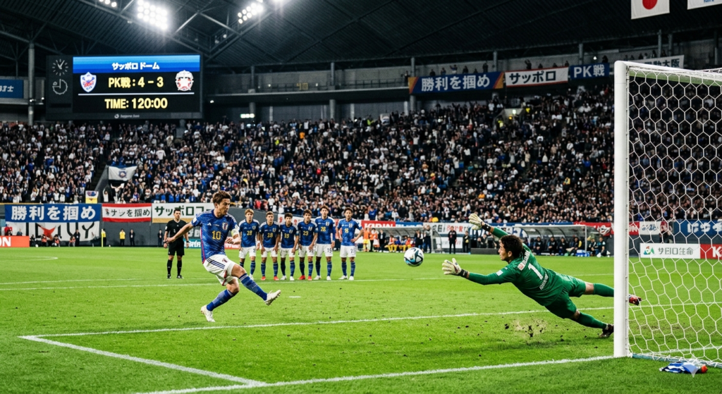 サッカーのPK戦