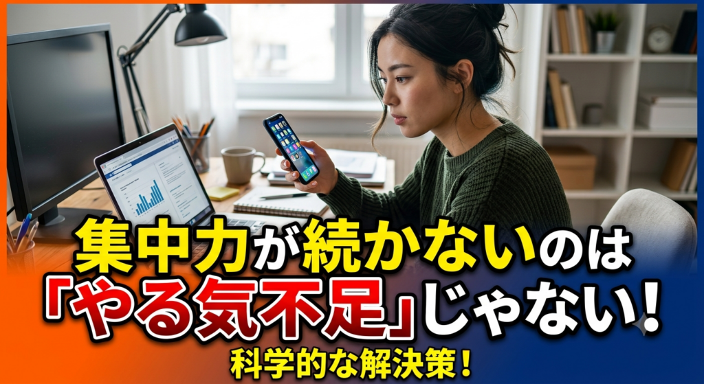 スマホを見る人