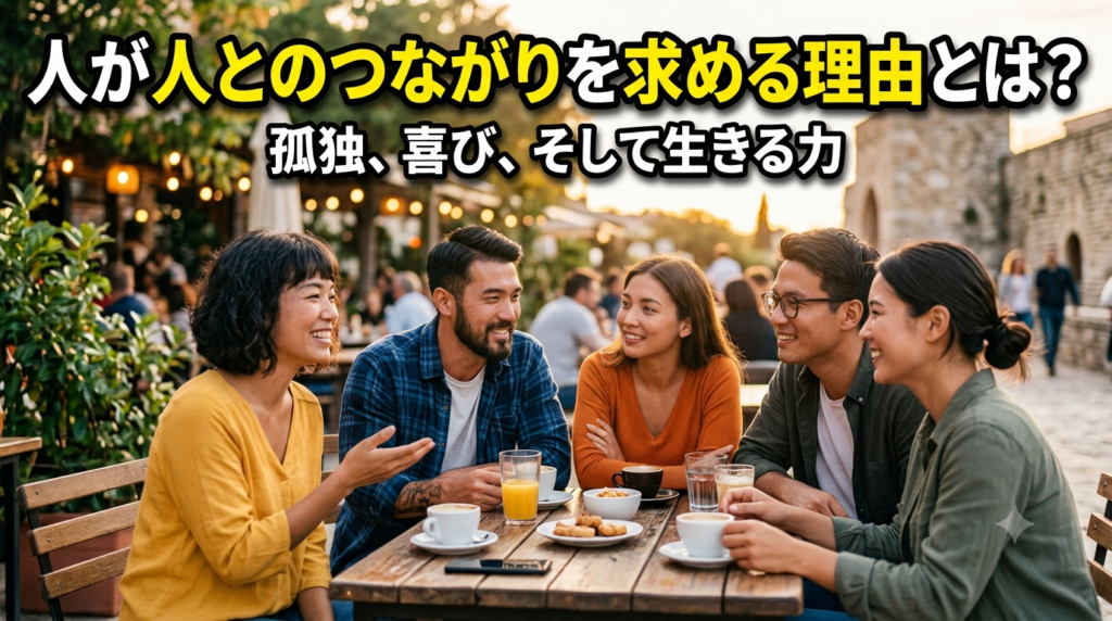 談笑している人々