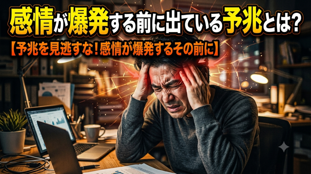 イライラしている人