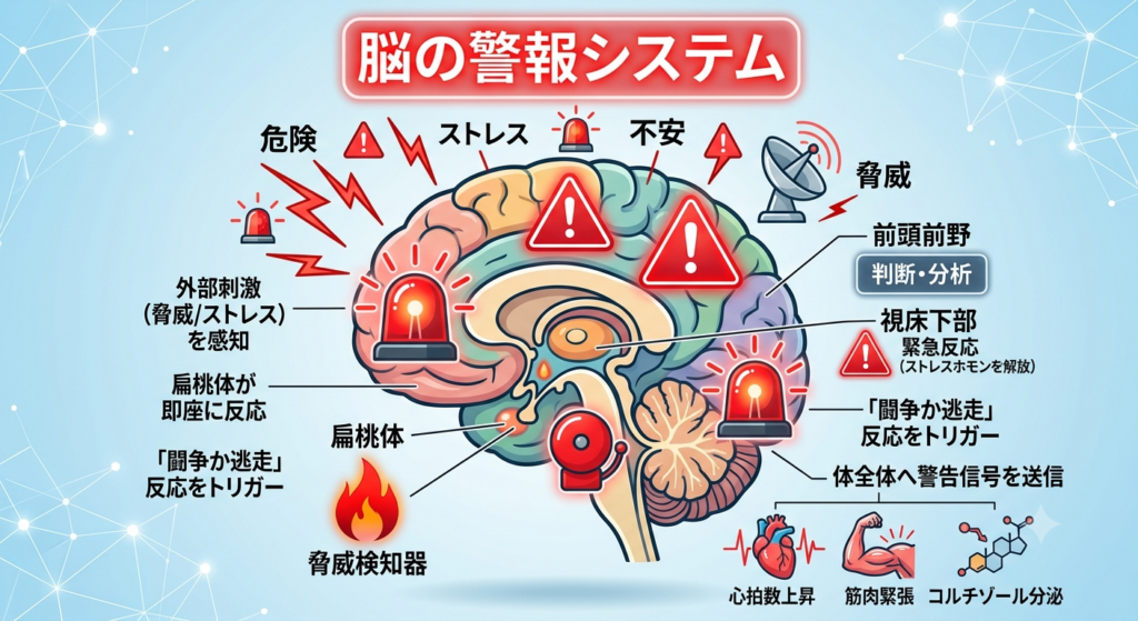 脳の警報システム