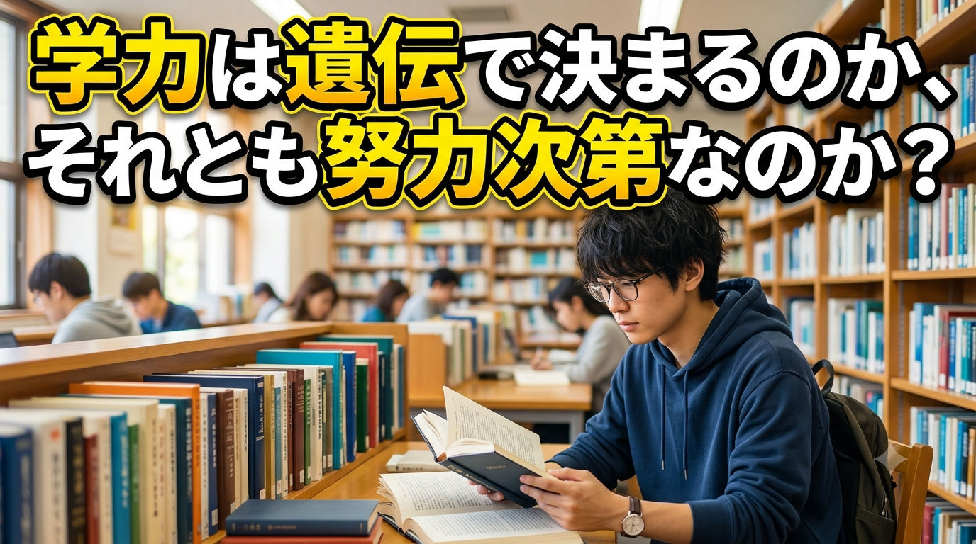 勉強する人