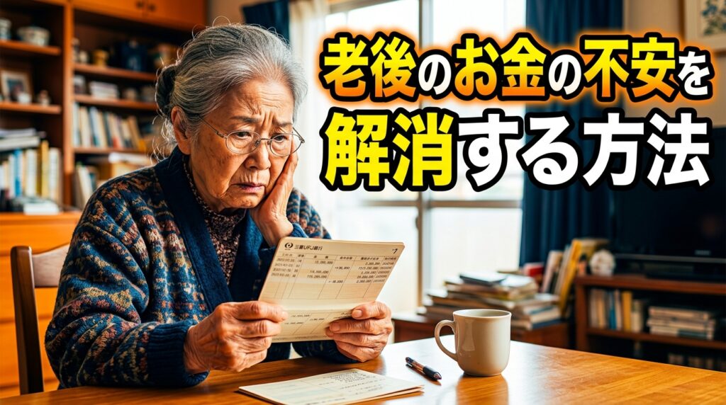 不安な高齢者