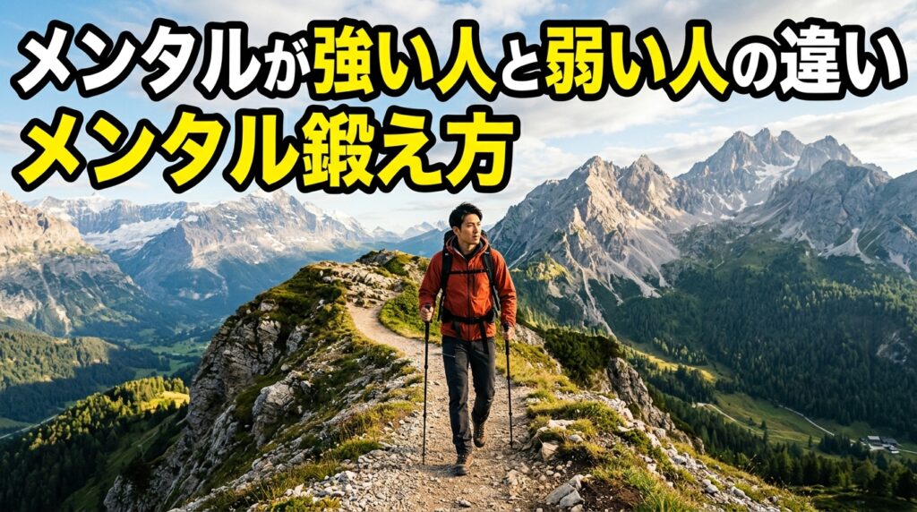 山を登る人