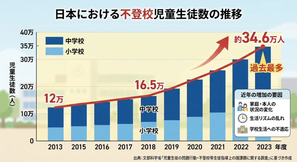 不登校の推移