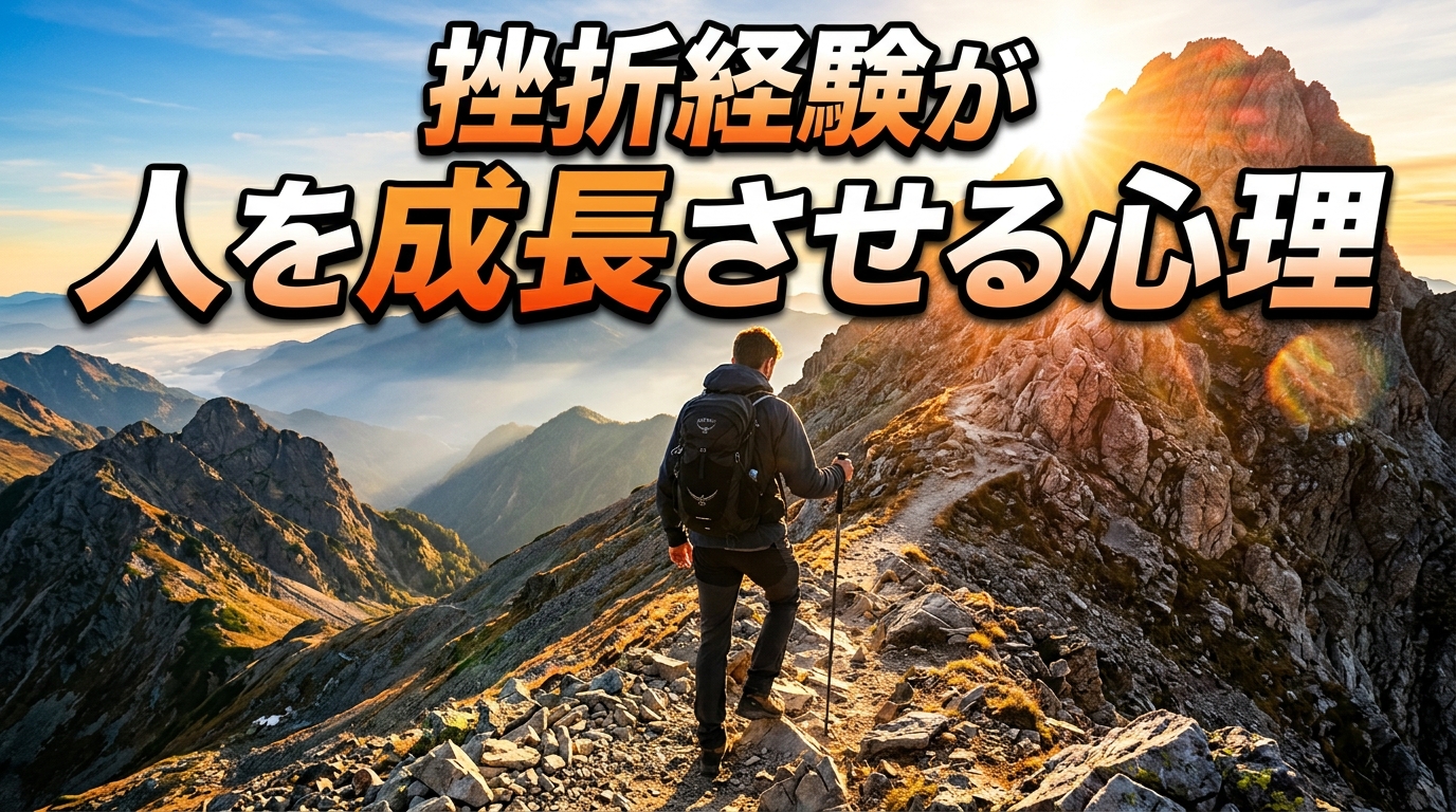 登山をする人