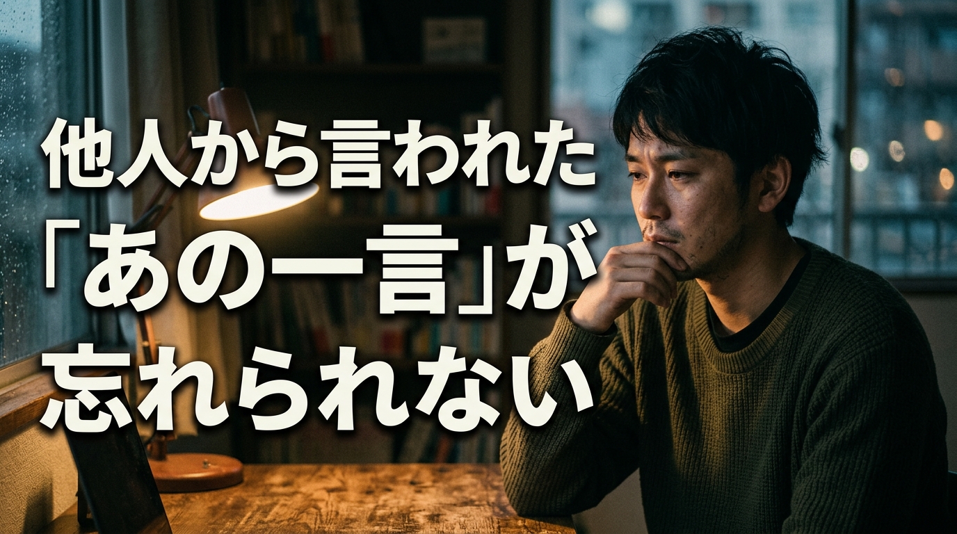 物思いにふける人